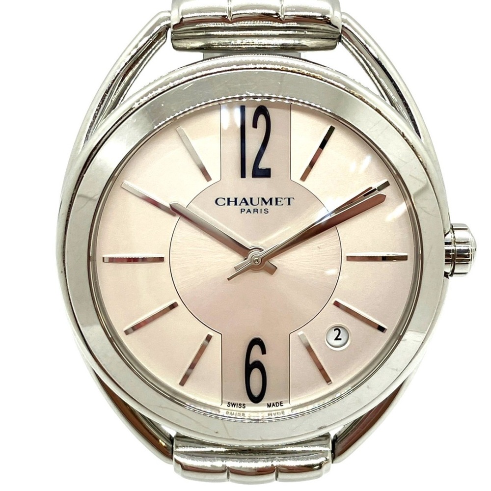 Chaumet Liens wristwatch, total weight 92.3g, stainless steel, automatic move...